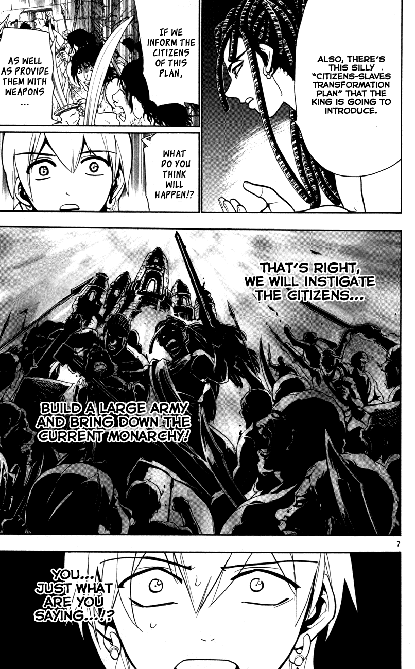 Magi - Labyrinth of Magic Chapter 55 page 9 - Chapter 55: Determination