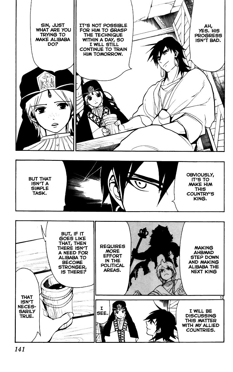 Magi - Labyrinth of Magic Chapter 56 page 14 - Chapter 56: The Djinn's Metal Vessel