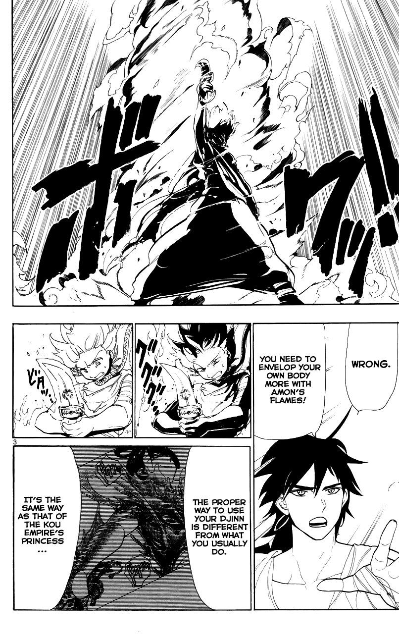Magi - Labyrinth of Magic Chapter 56 page 5 - Chapter 56: The Djinn's Metal Vessel