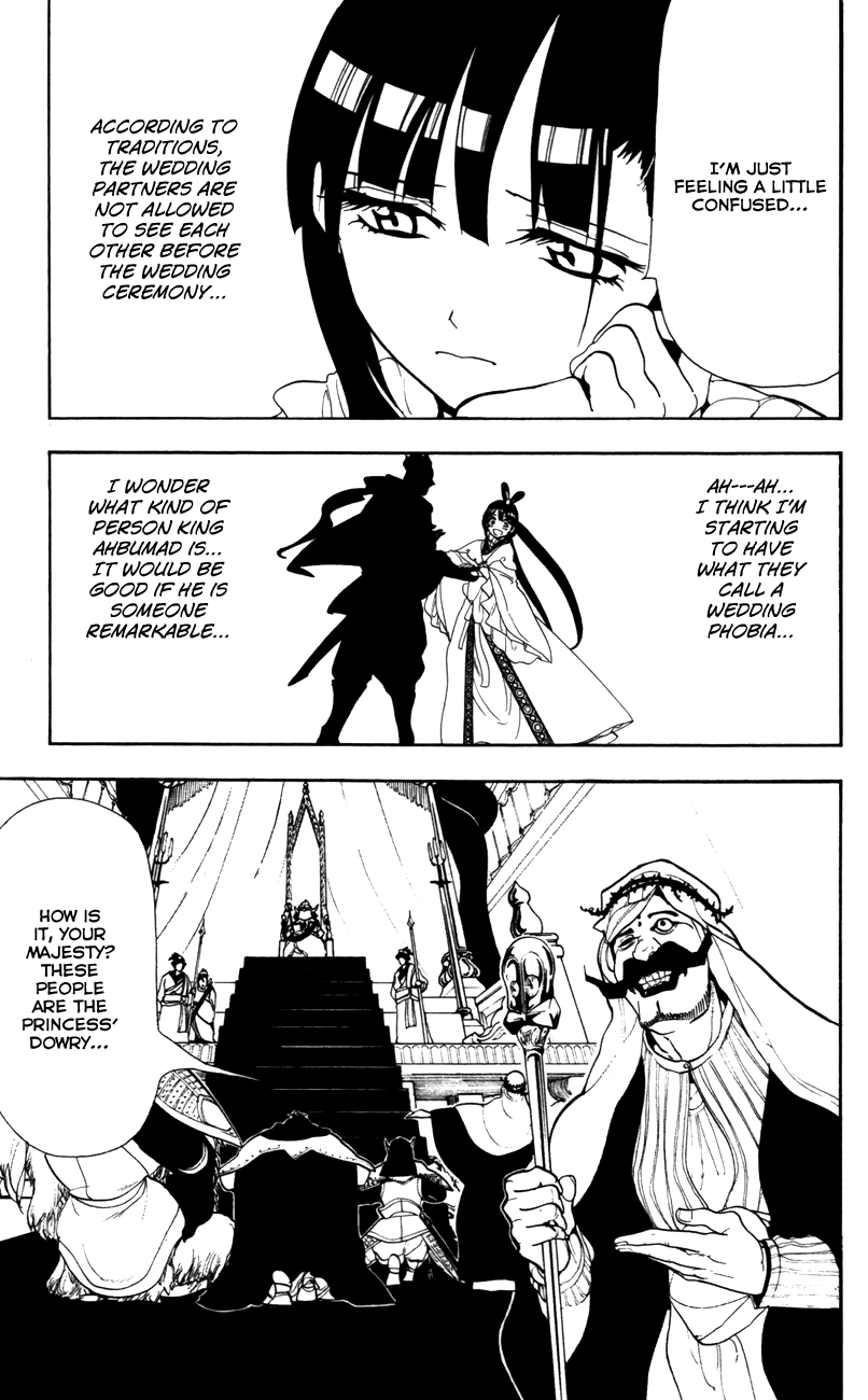 Magi - Labyrinth of Magic Chapter 57 page 8 - Chapter 57: Dowry