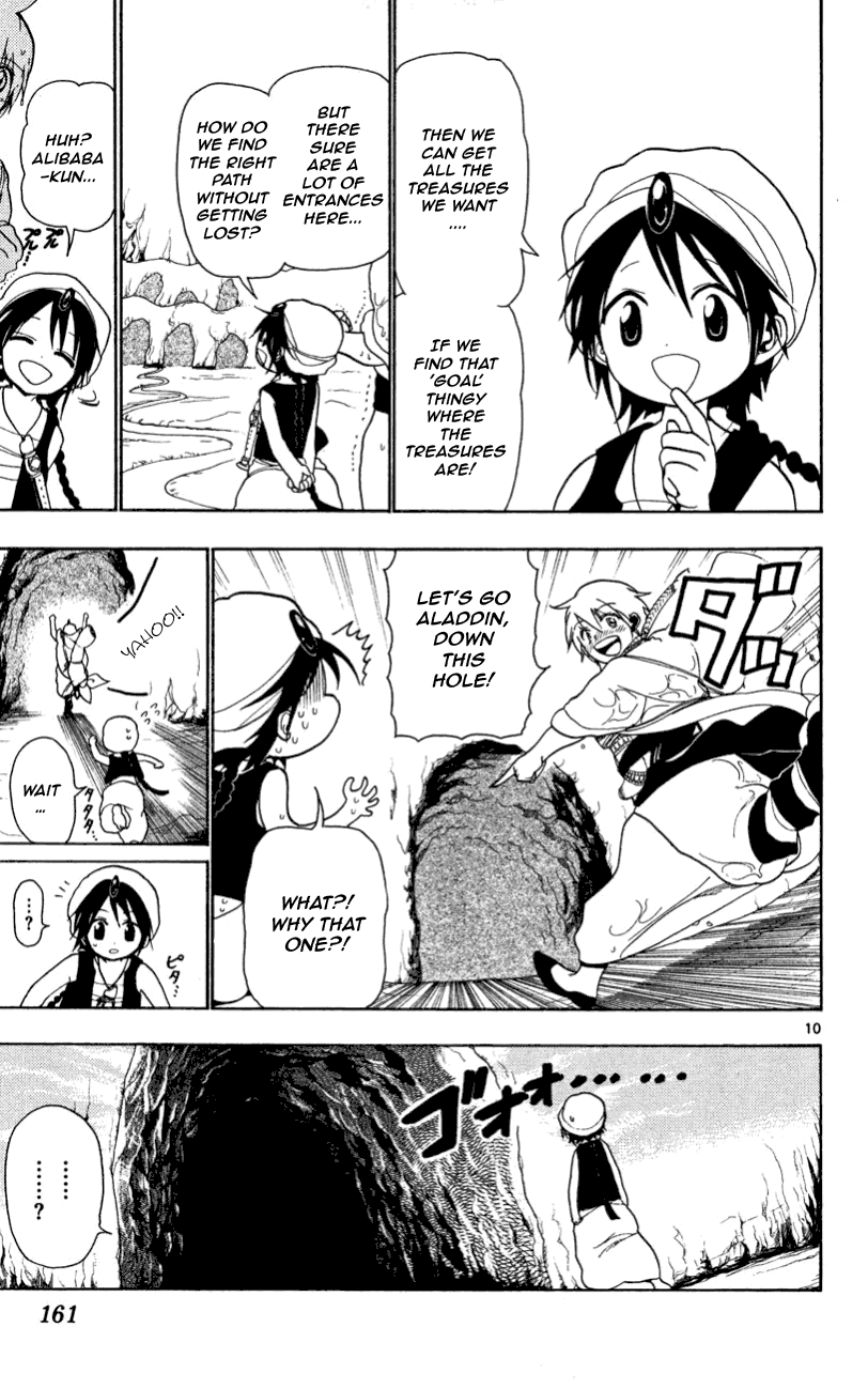 Magi - Labyrinth of Magic Chapter 6 page 10 - Chapter 6: The Dungeon's Center