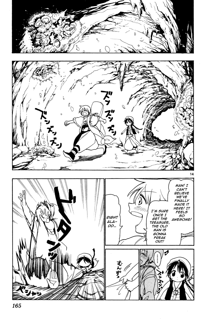 Magi - Labyrinth of Magic Chapter 6 page 14 - Chapter 6: The Dungeon's Center