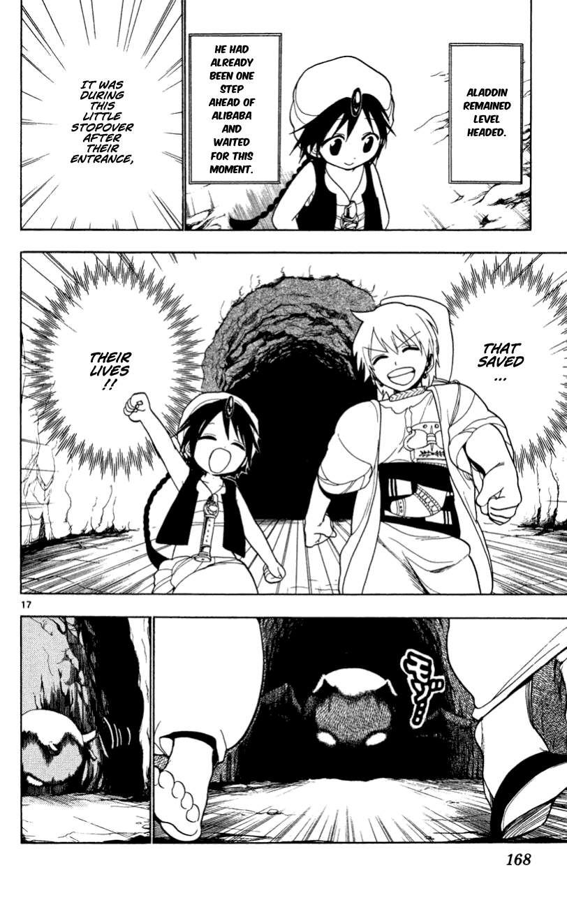Magi - Labyrinth of Magic Chapter 6 page 17 - Chapter 6: The Dungeon's Center