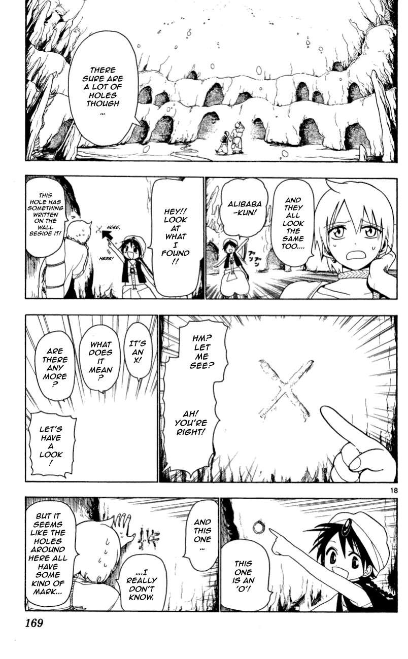 Magi - Labyrinth of Magic Chapter 6 page 18 - Chapter 6: The Dungeon's Center