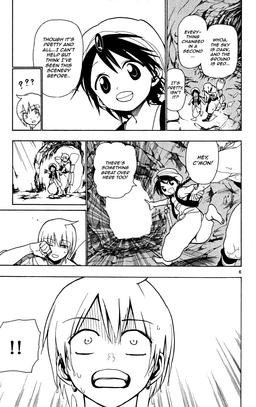 Magi - Labyrinth of Magic Chapter 6 page 7 - Chapter 6: The Dungeon's Center