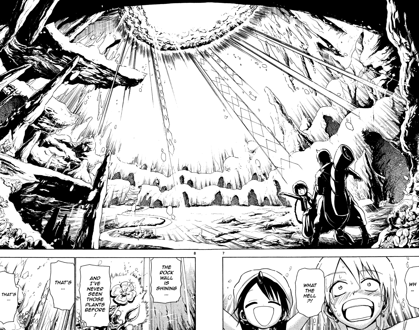 Magi - Labyrinth of Magic Chapter 6 page 8 - Chapter 6: The Dungeon's Center