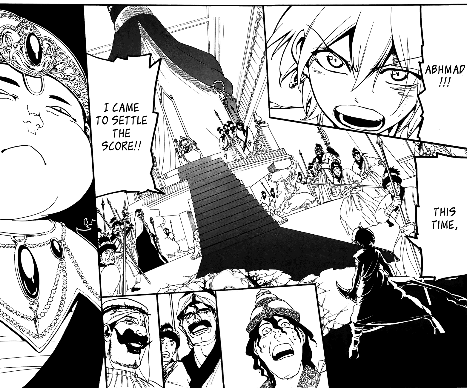 Magi - Labyrinth of Magic Chapter 60 page 11 - Chapter 60: Repeated Showdown