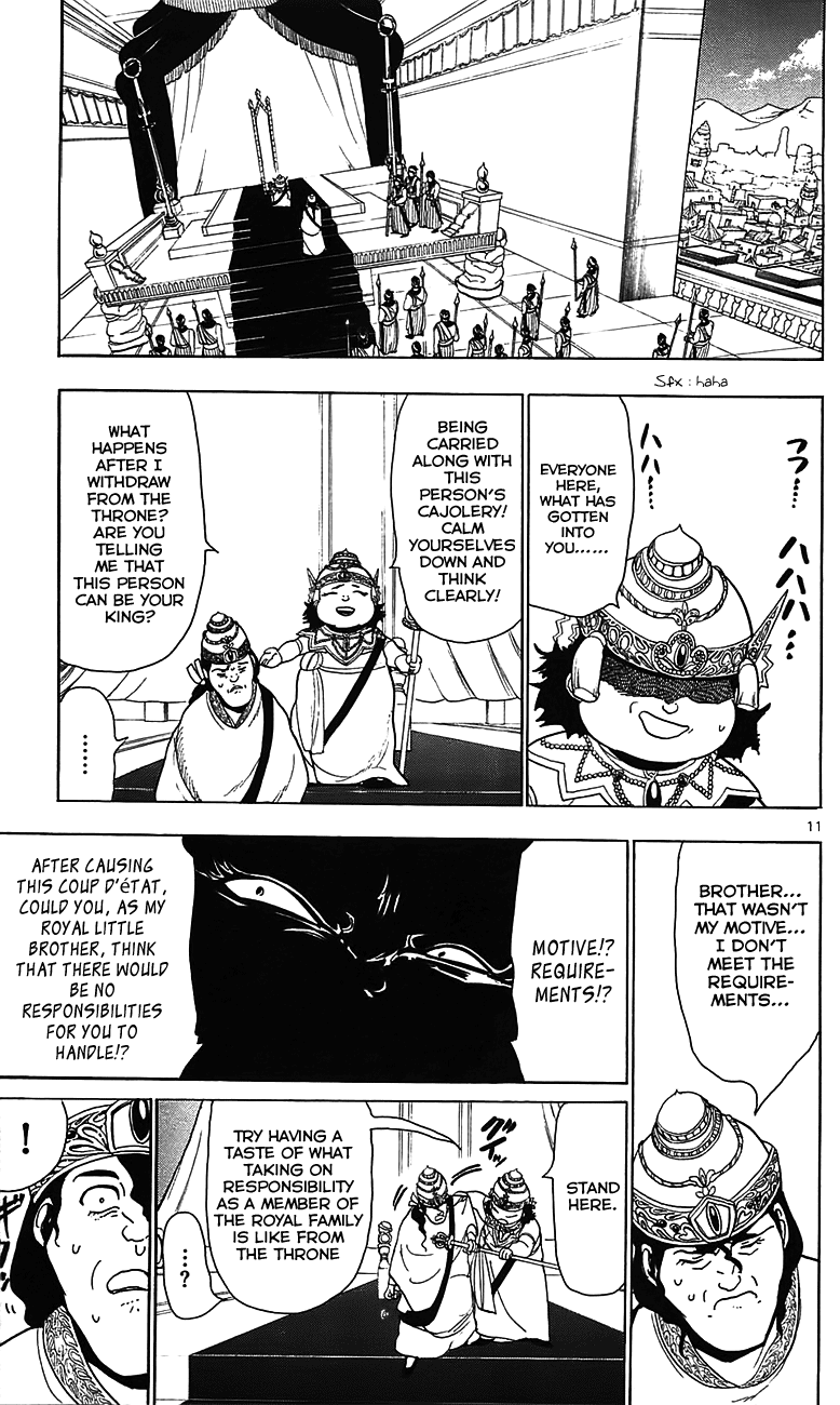 Magi - Labyrinth of Magic Chapter 61 page 12 - Chapter 61: Rebellion