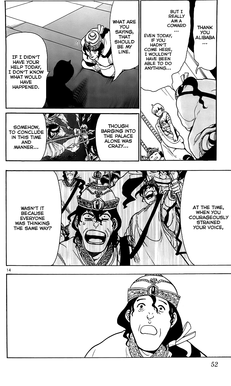Magi - Labyrinth of Magic Chapter 61 page 15 - Chapter 61: Rebellion