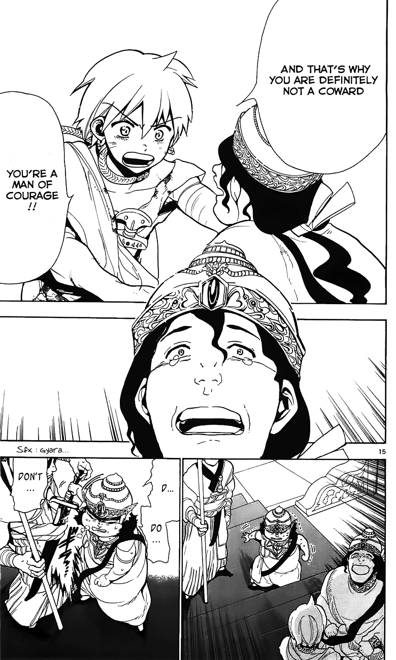 Magi - Labyrinth of Magic Chapter 61 page 16 - Chapter 61: Rebellion