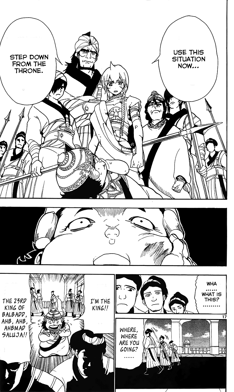 Magi - Labyrinth of Magic Chapter 61 page 18 - Chapter 61: Rebellion