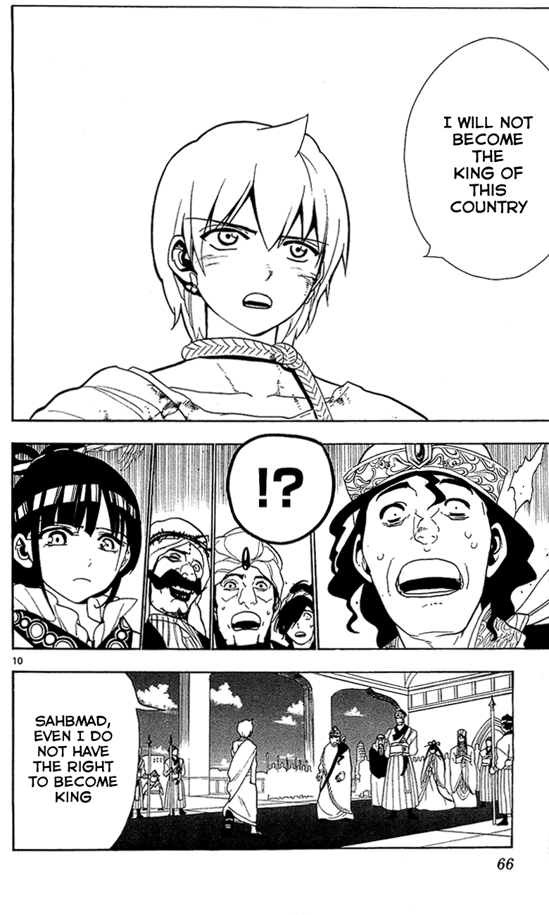 Magi - Labyrinth of Magic Chapter 62 page 11 - Chapter 62: Alibaba's Answer