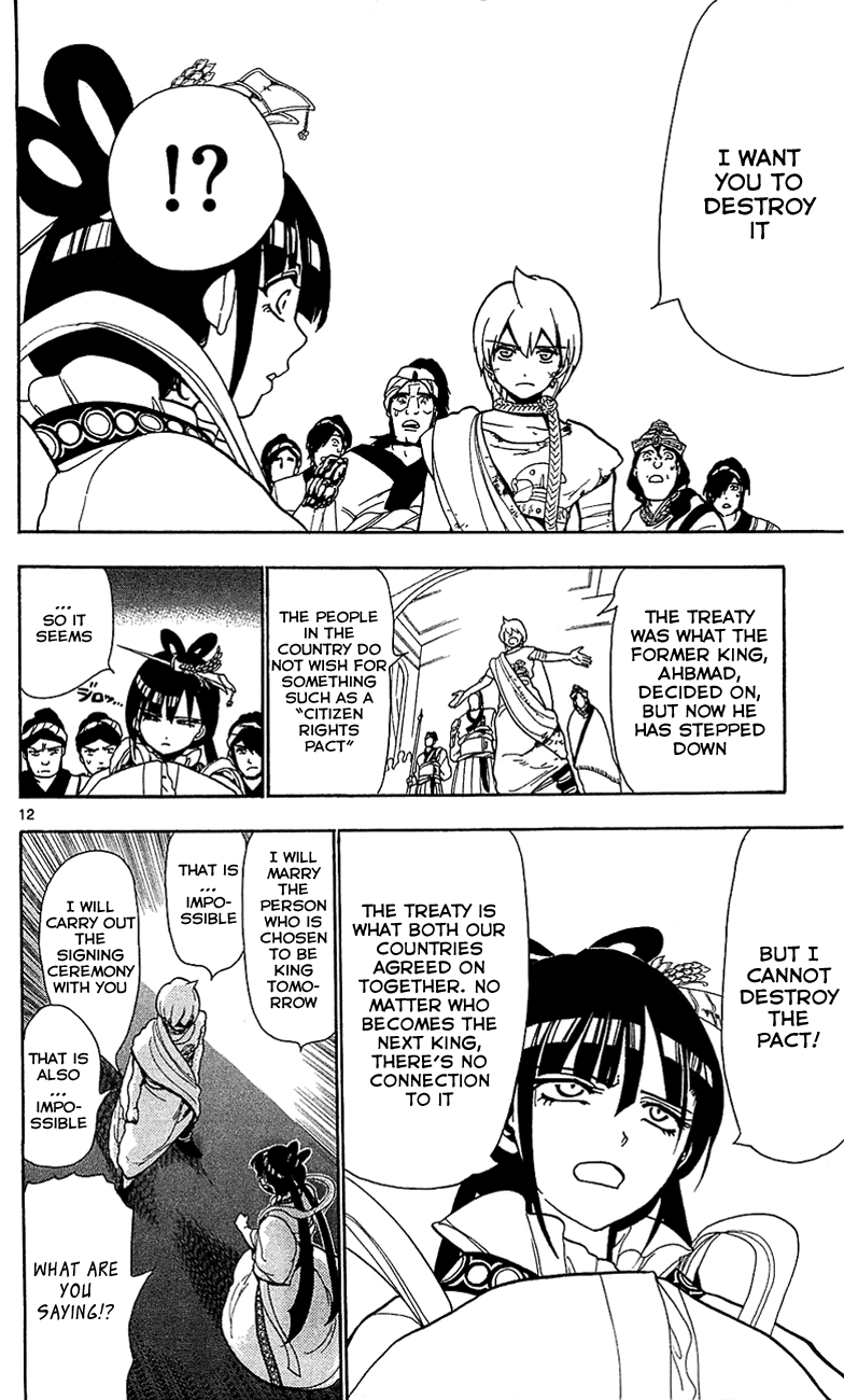 Magi - Labyrinth of Magic Chapter 62 page 13 - Chapter 62: Alibaba's Answer