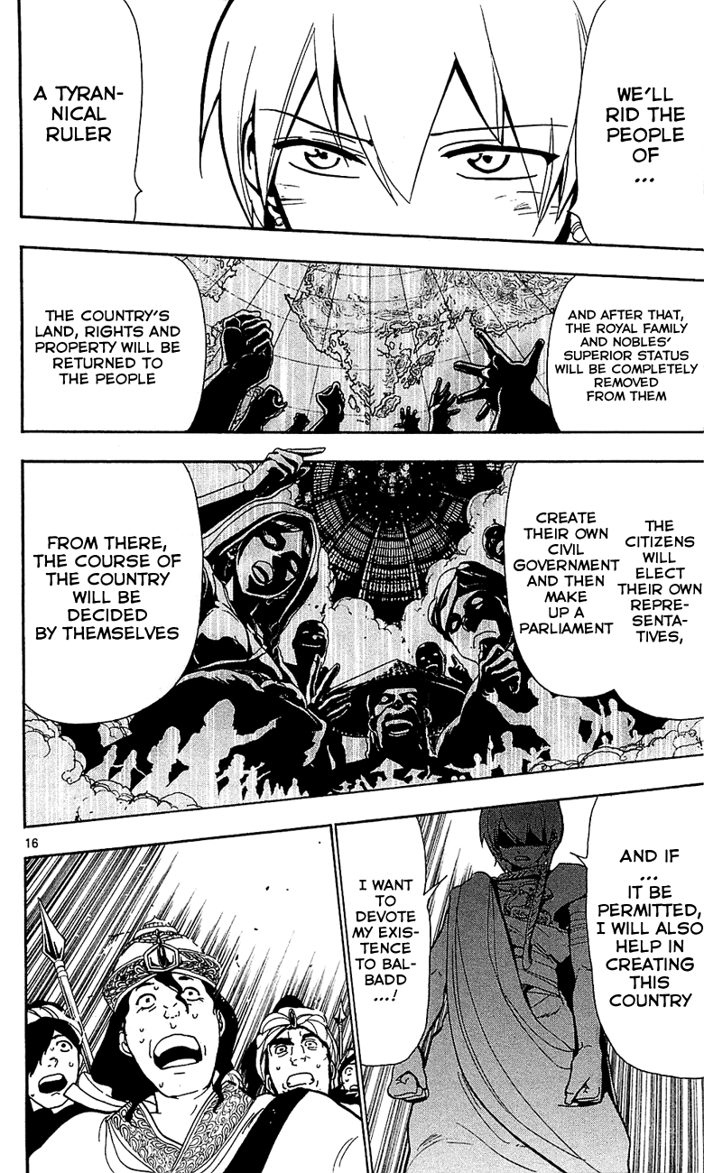 Magi - Labyrinth of Magic Chapter 62 page 17 - Chapter 62: Alibaba's Answer
