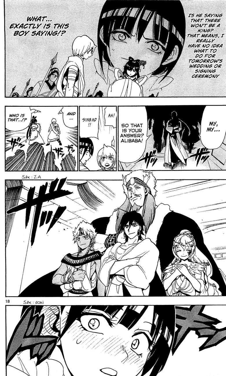 Magi - Labyrinth of Magic Chapter 62 page 19 - Chapter 62: Alibaba's Answer