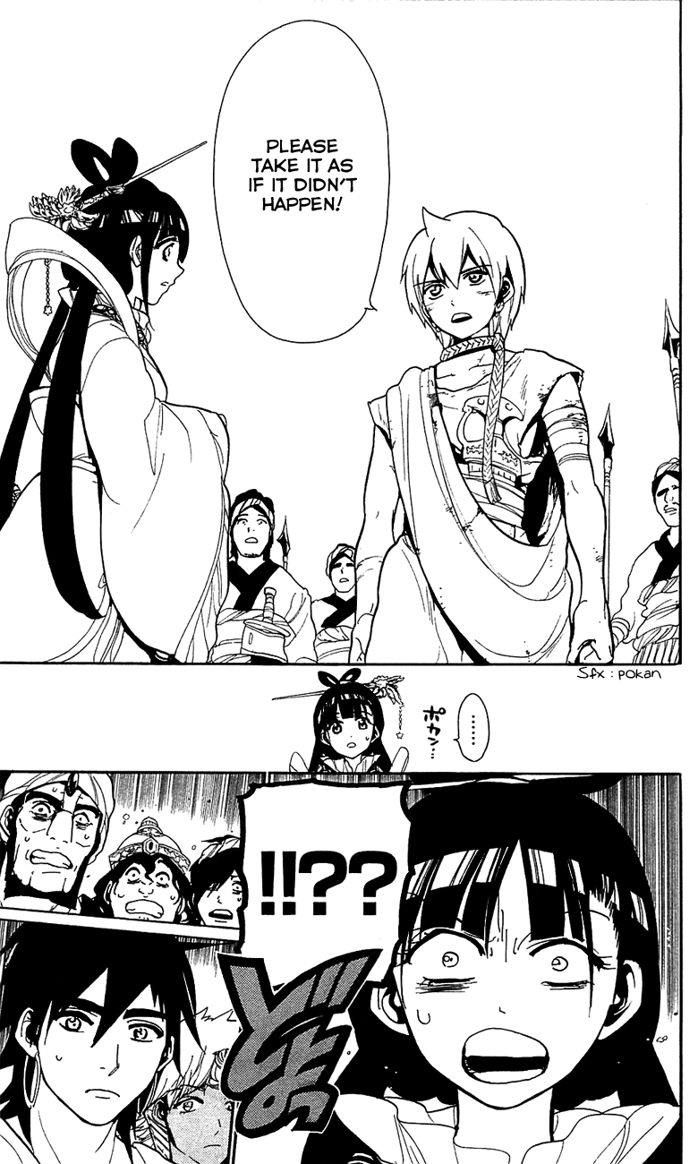 Magi - Labyrinth of Magic Chapter 63 page 10 - Chapter 63: Alibaba's Sophism