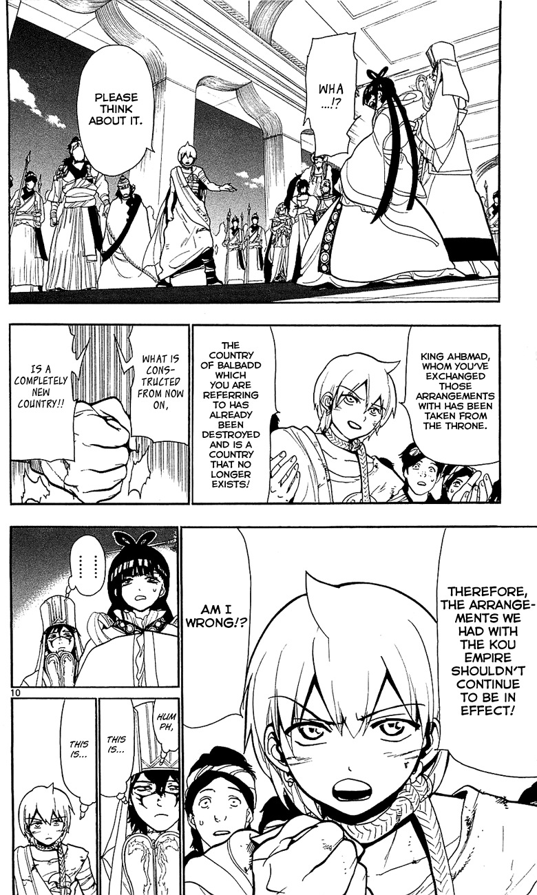 Magi - Labyrinth of Magic Chapter 63 page 11 - Chapter 63: Alibaba's Sophism