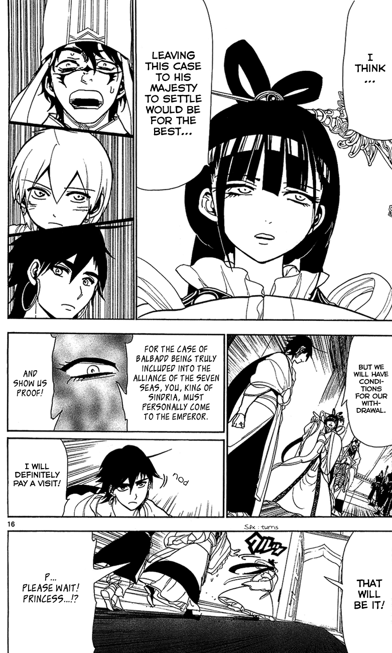 Magi - Labyrinth of Magic Chapter 63 page 17 - Chapter 63: Alibaba's Sophism