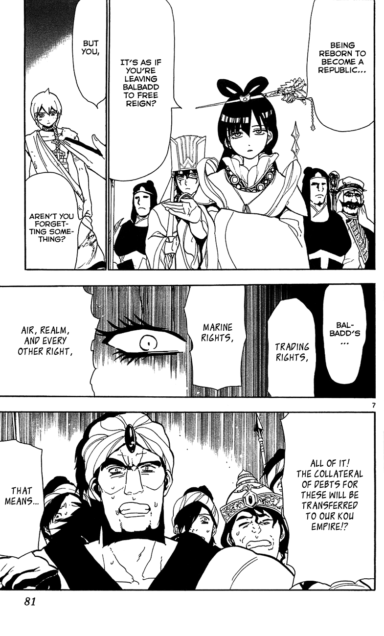 Magi - Labyrinth of Magic Chapter 63 page 8 - Chapter 63: Alibaba's Sophism