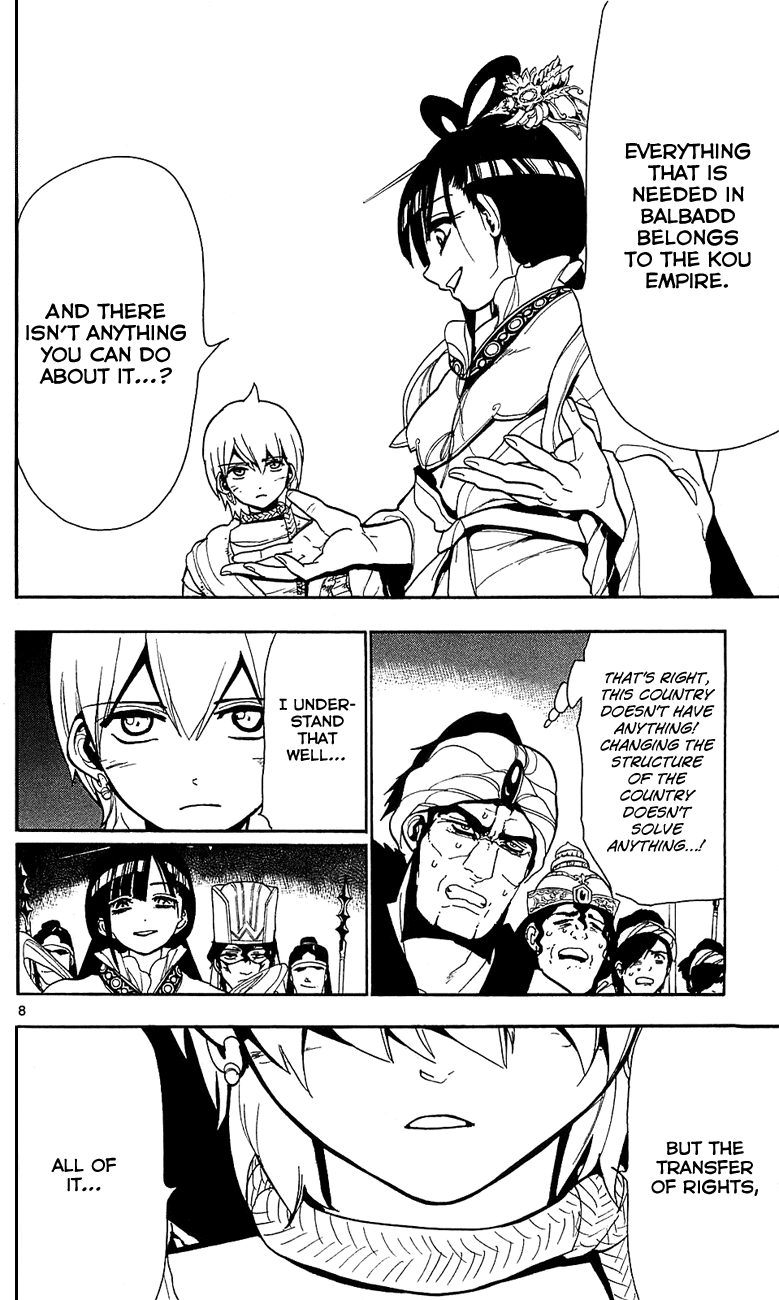 Magi - Labyrinth of Magic Chapter 63 page 9 - Chapter 63: Alibaba's Sophism