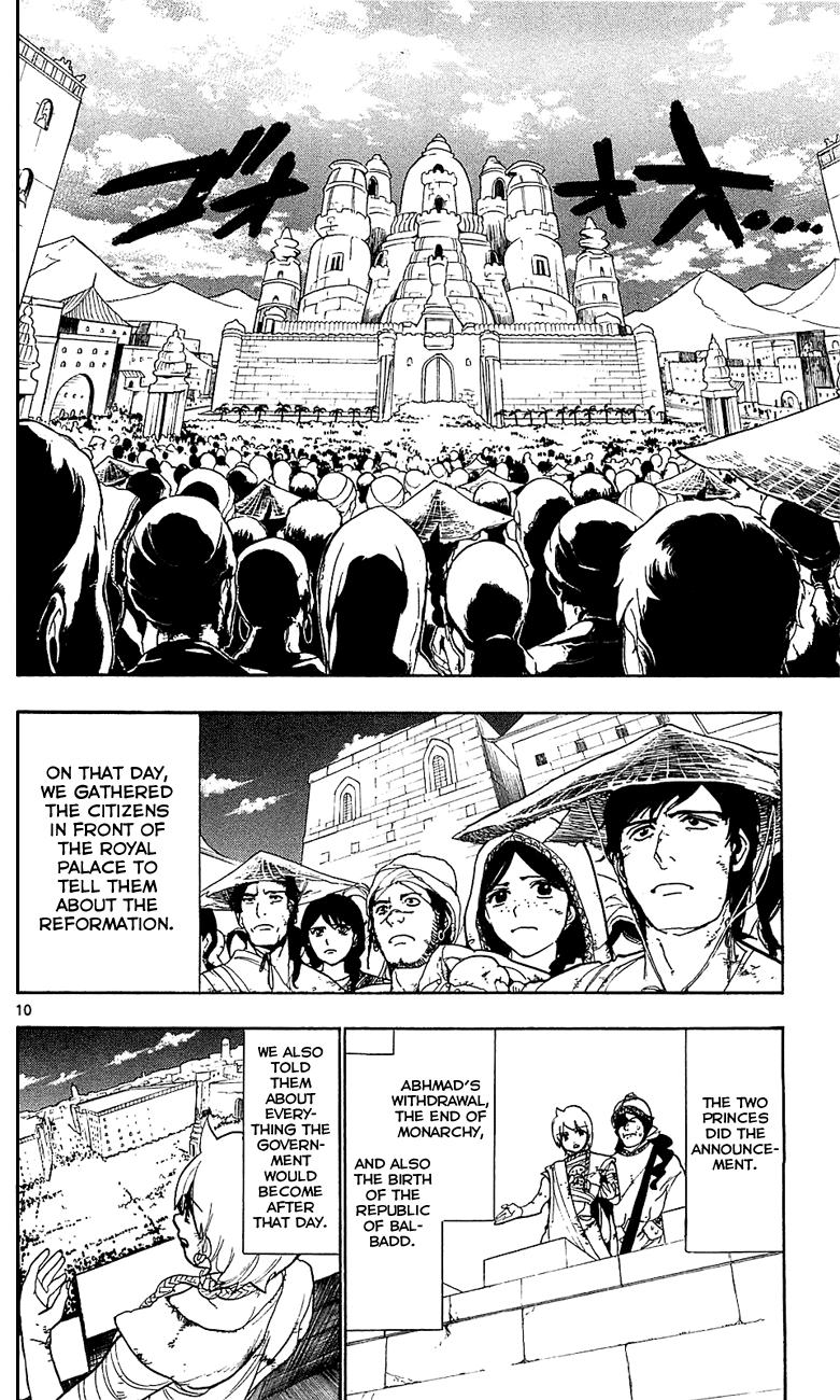 Magi - Labyrinth of Magic Chapter 64 page 11 - Chapter 64: The Republic of Balbadd