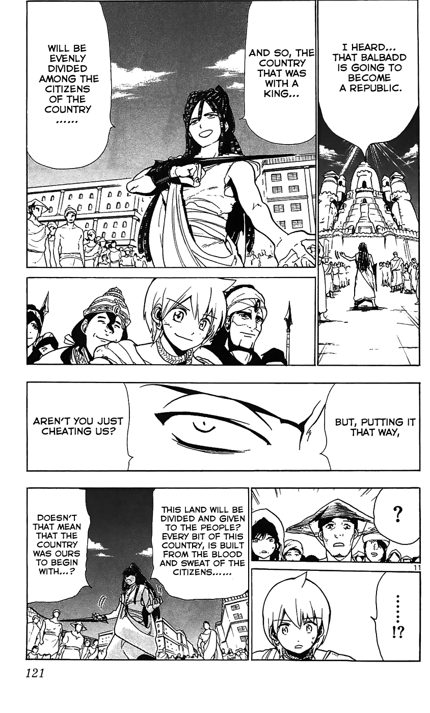 Magi - Labyrinth of Magic Chapter 65 page 12 - Chapter 65: Cassim's Reply