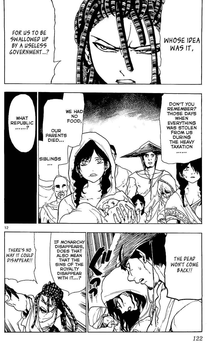 Magi - Labyrinth of Magic Chapter 65 page 13 - Chapter 65: Cassim's Reply