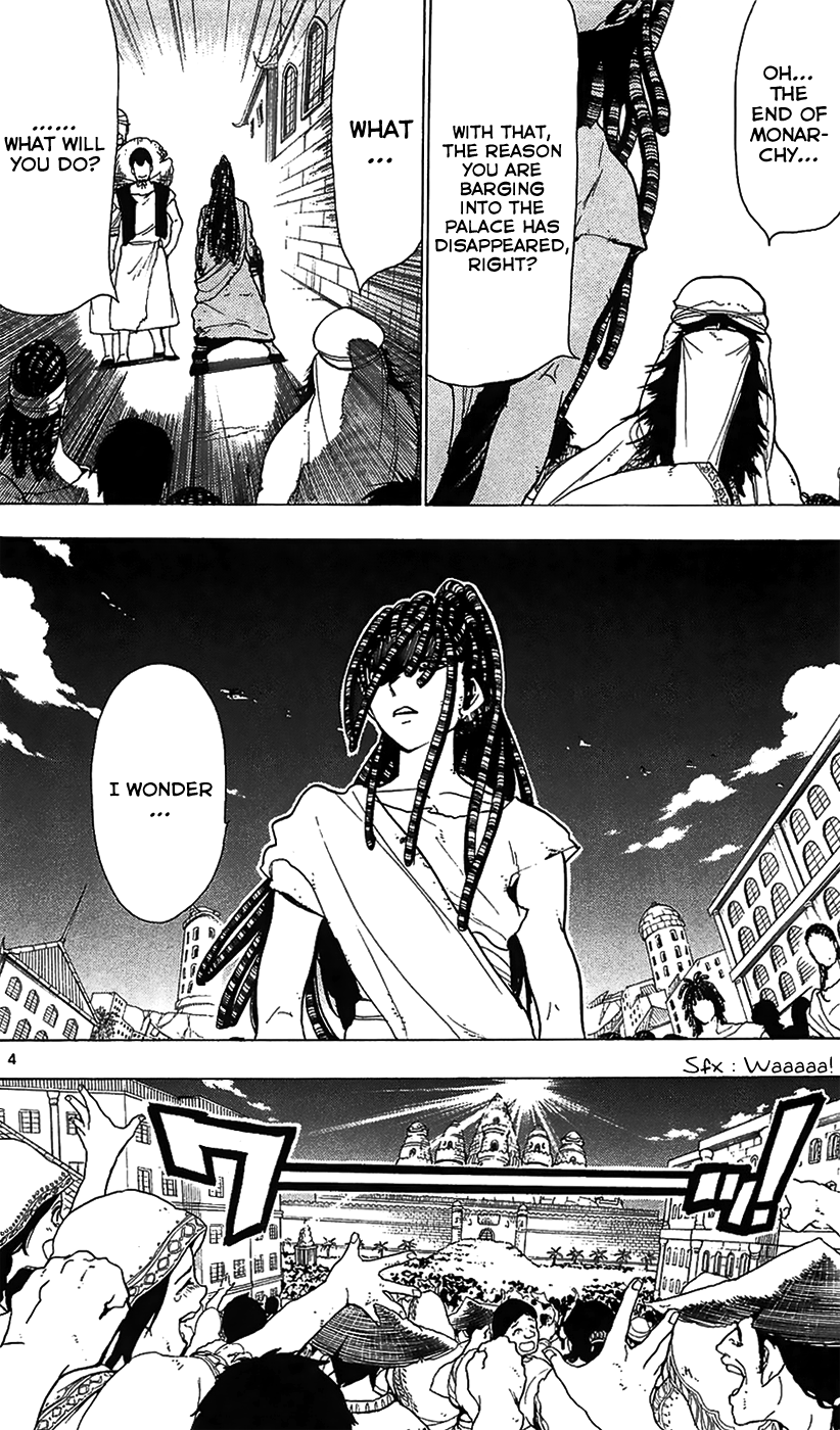 Magi - Labyrinth of Magic Chapter 65 page 5 - Chapter 65: Cassim's Reply