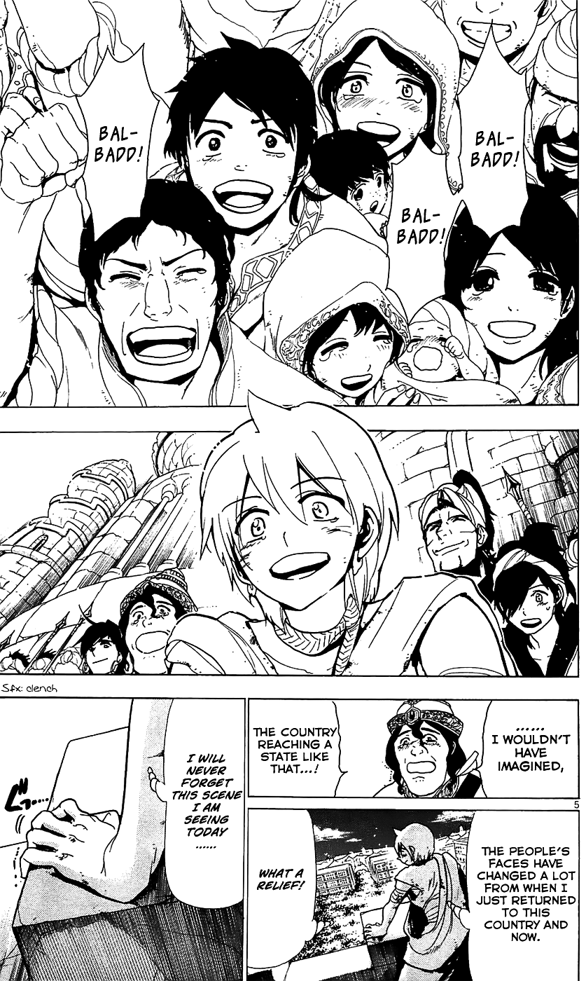 Magi - Labyrinth of Magic Chapter 65 page 6 - Chapter 65: Cassim's Reply