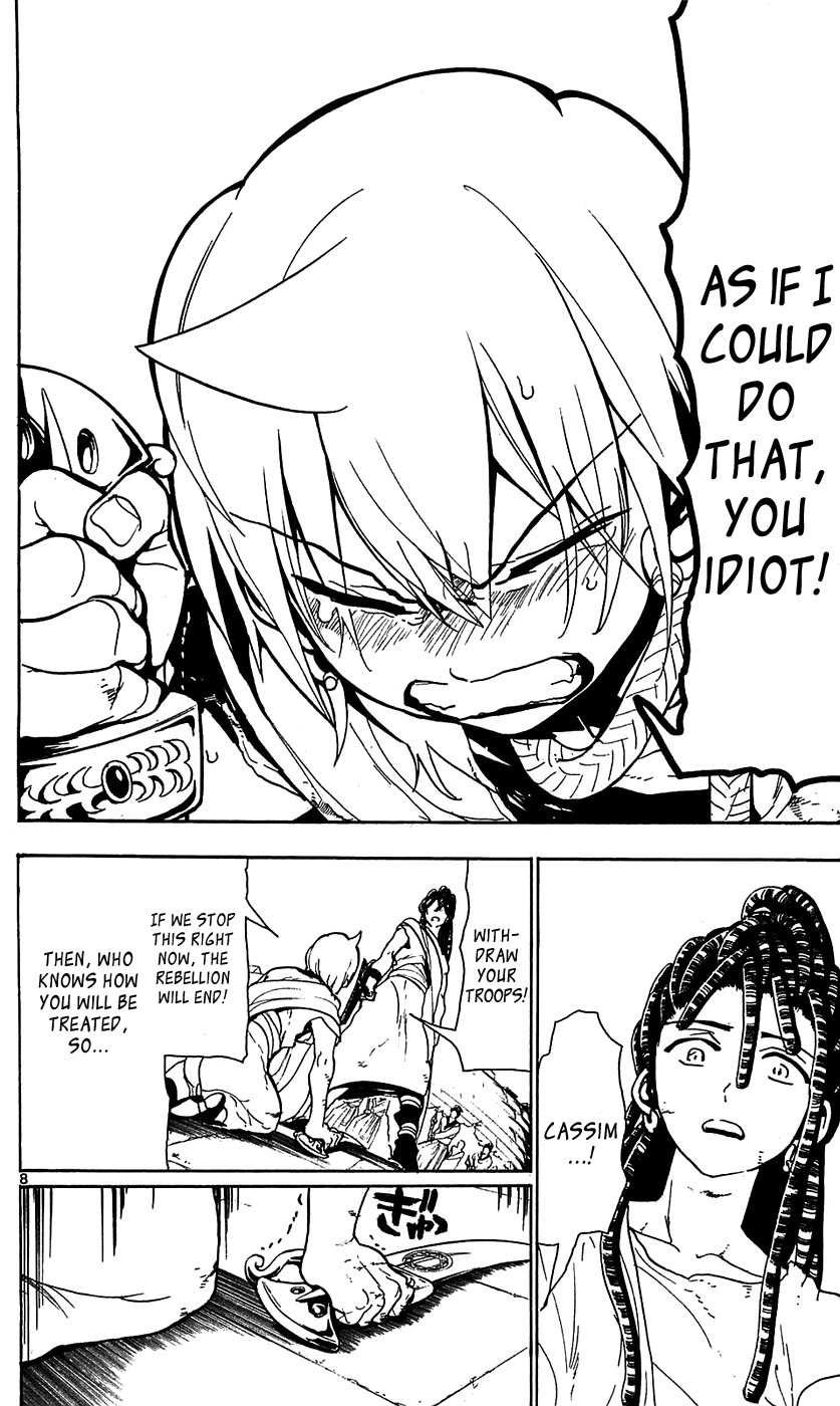 Magi - Labyrinth of Magic Chapter 68 page 10 - Chapter 68: The Black Rukh's Djinn