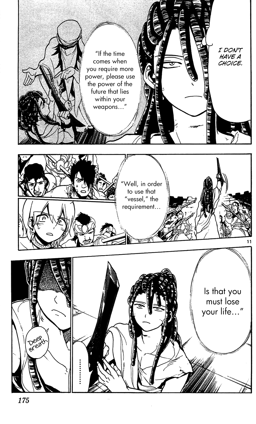 Magi - Labyrinth of Magic Chapter 68 page 13 - Chapter 68: The Black Rukh's Djinn