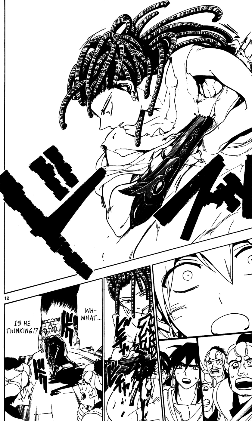 Magi - Labyrinth of Magic Chapter 68 page 14 - Chapter 68: The Black Rukh's Djinn
