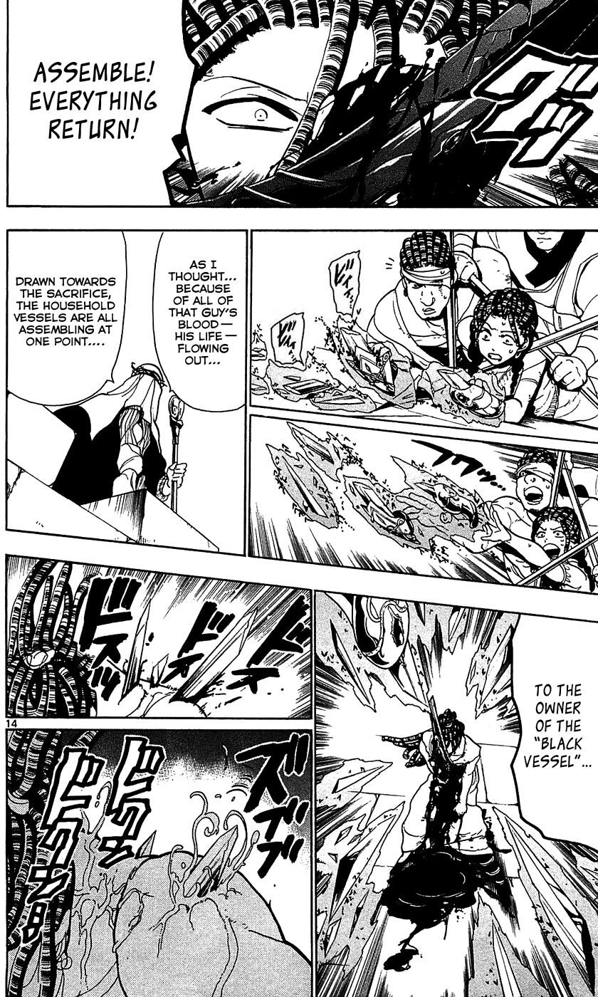 Magi - Labyrinth of Magic Chapter 68 page 16 - Chapter 68: The Black Rukh's Djinn