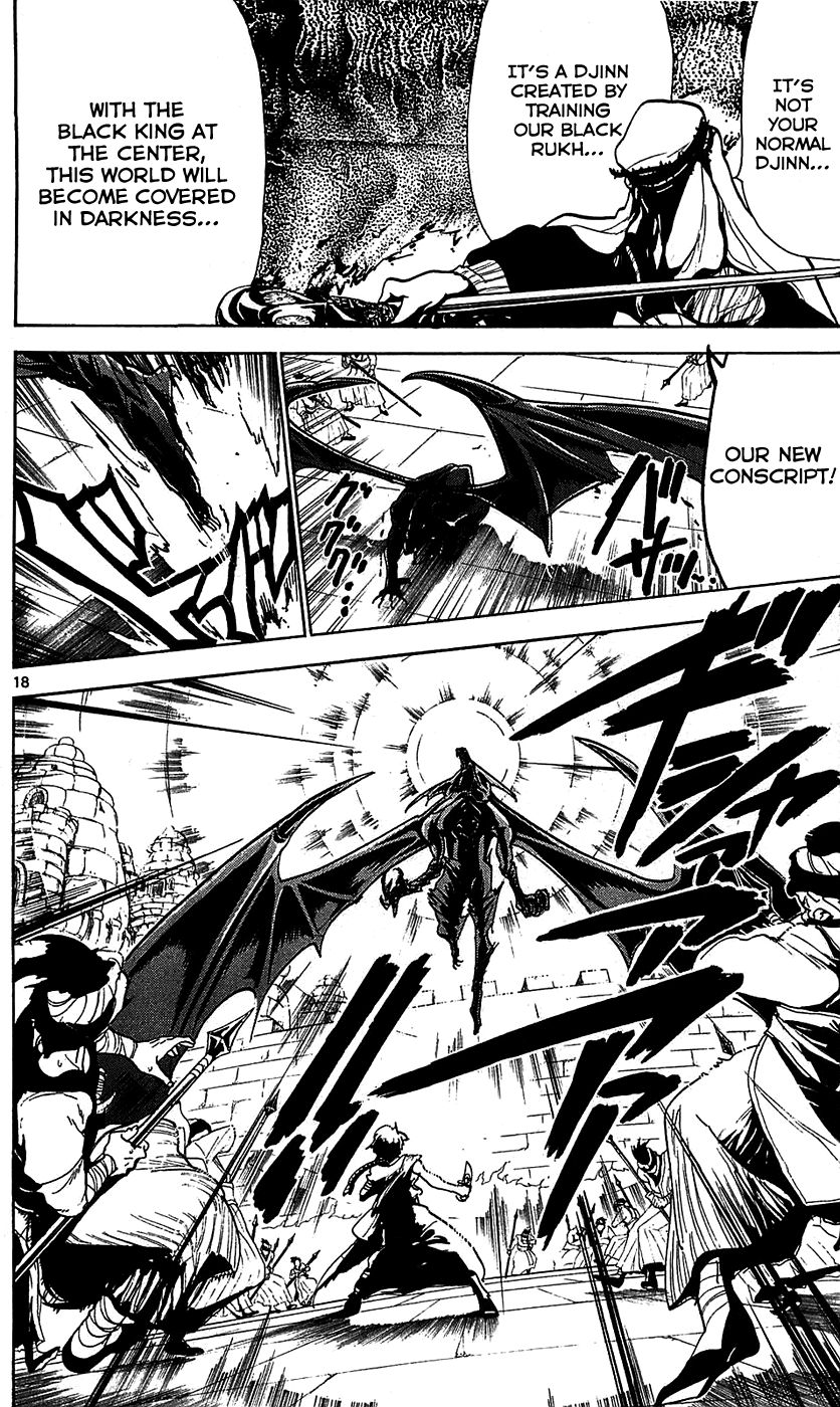 Magi - Labyrinth of Magic Chapter 68 page 19 - Chapter 68: The Black Rukh's Djinn