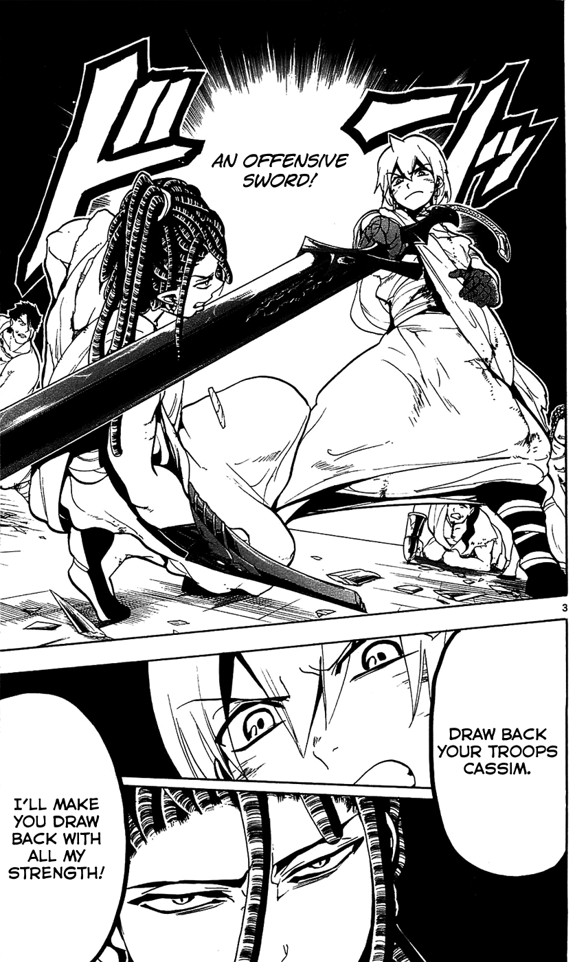 Magi - Labyrinth of Magic Chapter 68 page 5 - Chapter 68: The Black Rukh's Djinn
