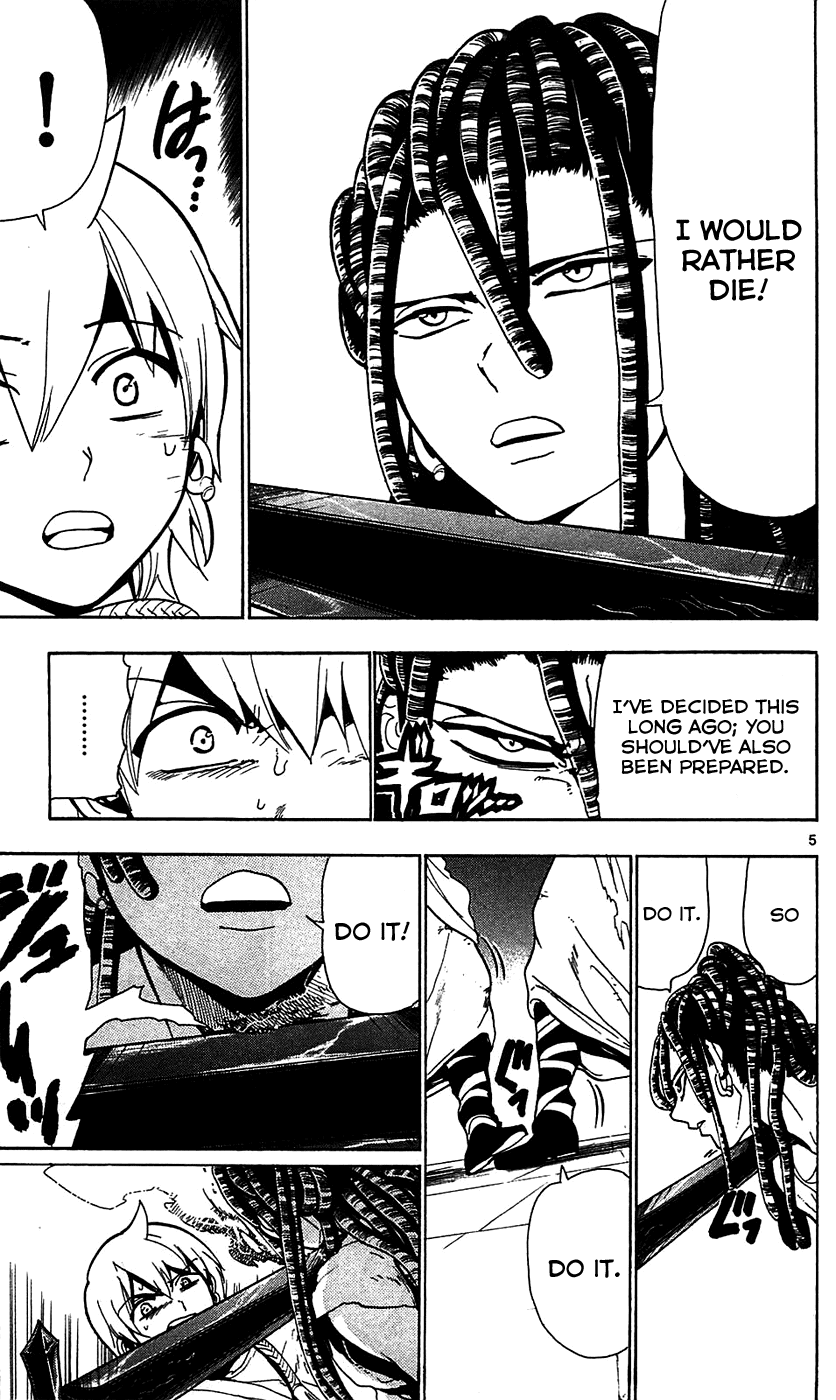 Magi - Labyrinth of Magic Chapter 68 page 7 - Chapter 68: The Black Rukh's Djinn
