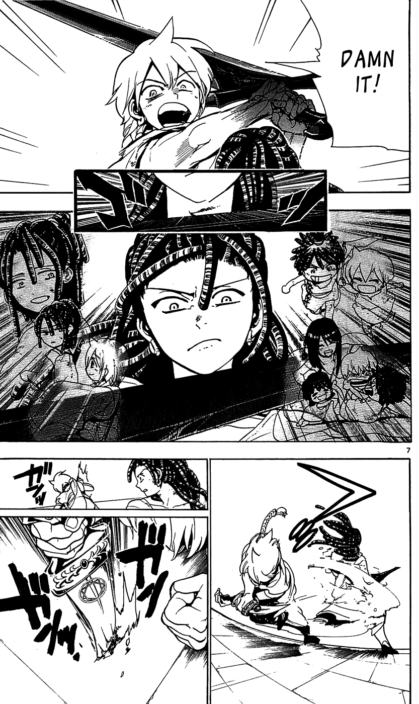 Magi - Labyrinth of Magic Chapter 68 page 9 - Chapter 68: The Black Rukh's Djinn
