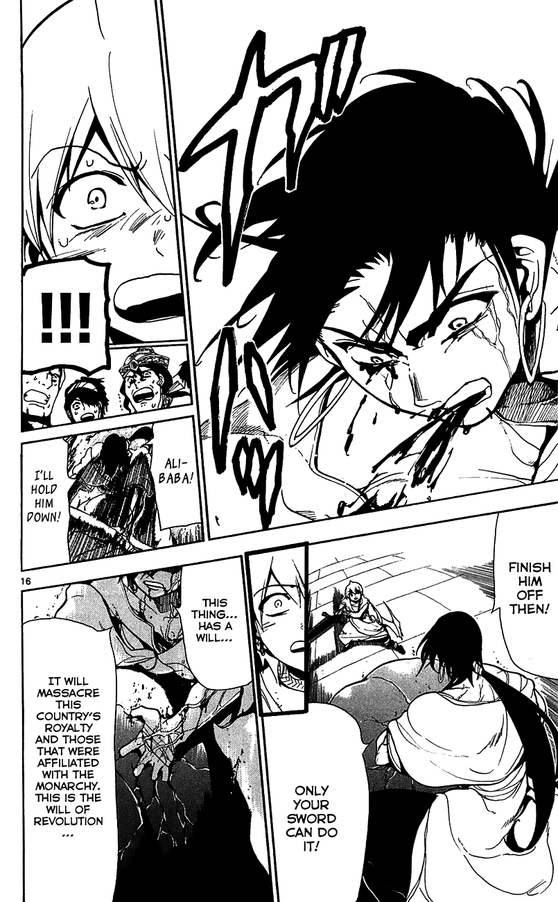 Magi - Labyrinth of Magic Chapter 69 page 22 - Chapter 69: The Will of Revolution