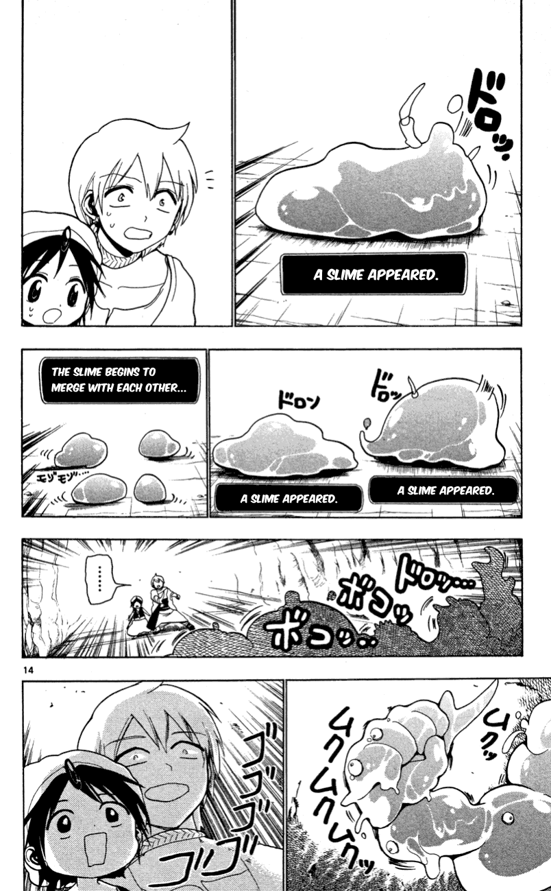 Magi - Labyrinth of Magic Chapter 7 page 15 - Chapter 7: Dungeon's Menace
