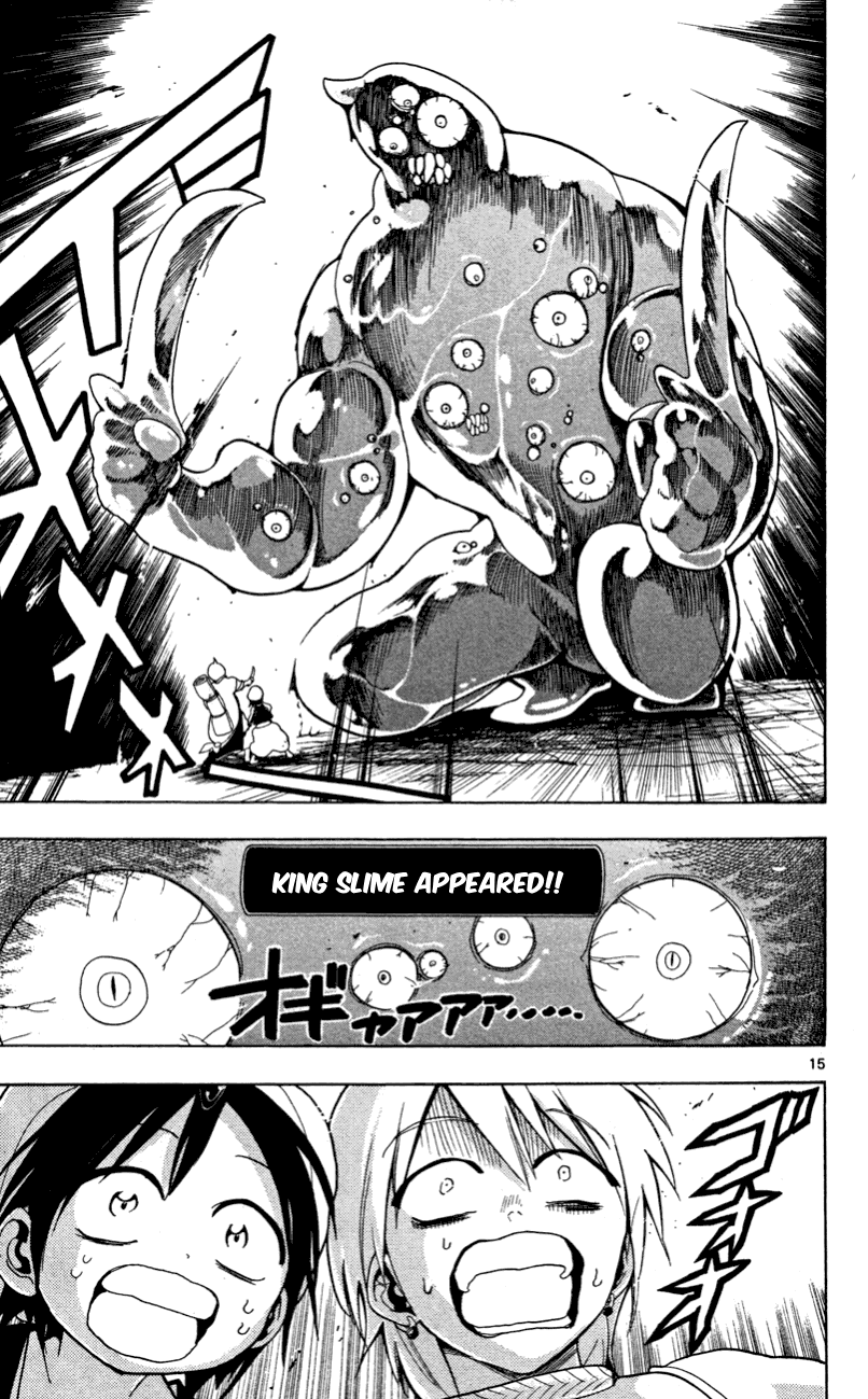 Magi - Labyrinth of Magic Chapter 7 page 16 - Chapter 7: Dungeon's Menace