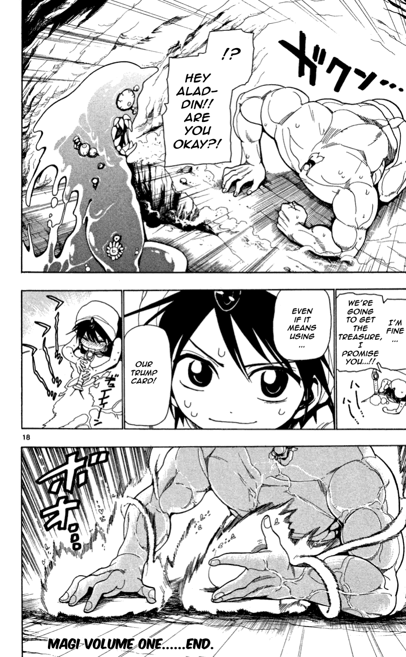 Magi - Labyrinth of Magic Chapter 7 page 19 - Chapter 7: Dungeon's Menace