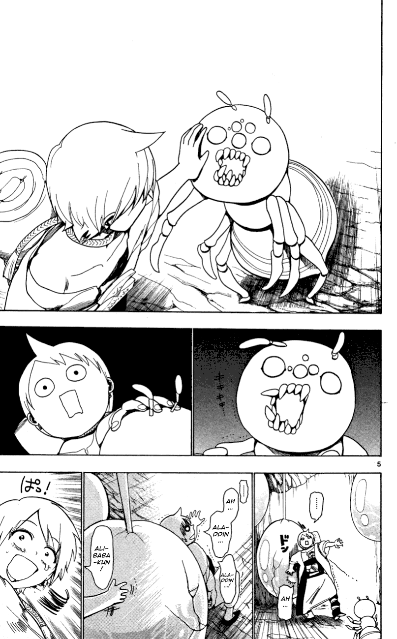 Magi - Labyrinth of Magic Chapter 7 page 6 - Chapter 7: Dungeon's Menace
