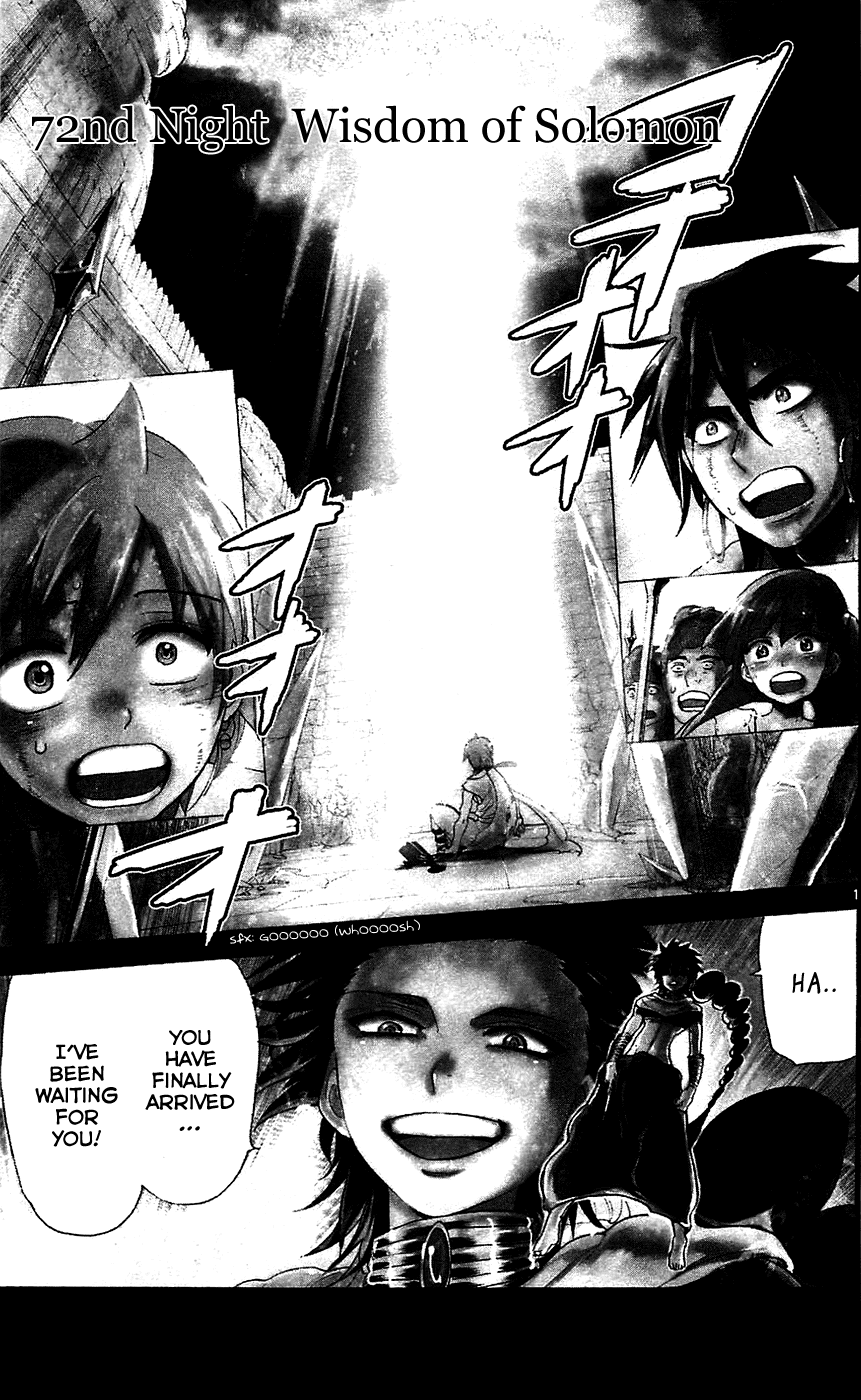Magi - Labyrinth of Magic Chapter 72 page 2 - Chapter 72: Wisdom of Solomon