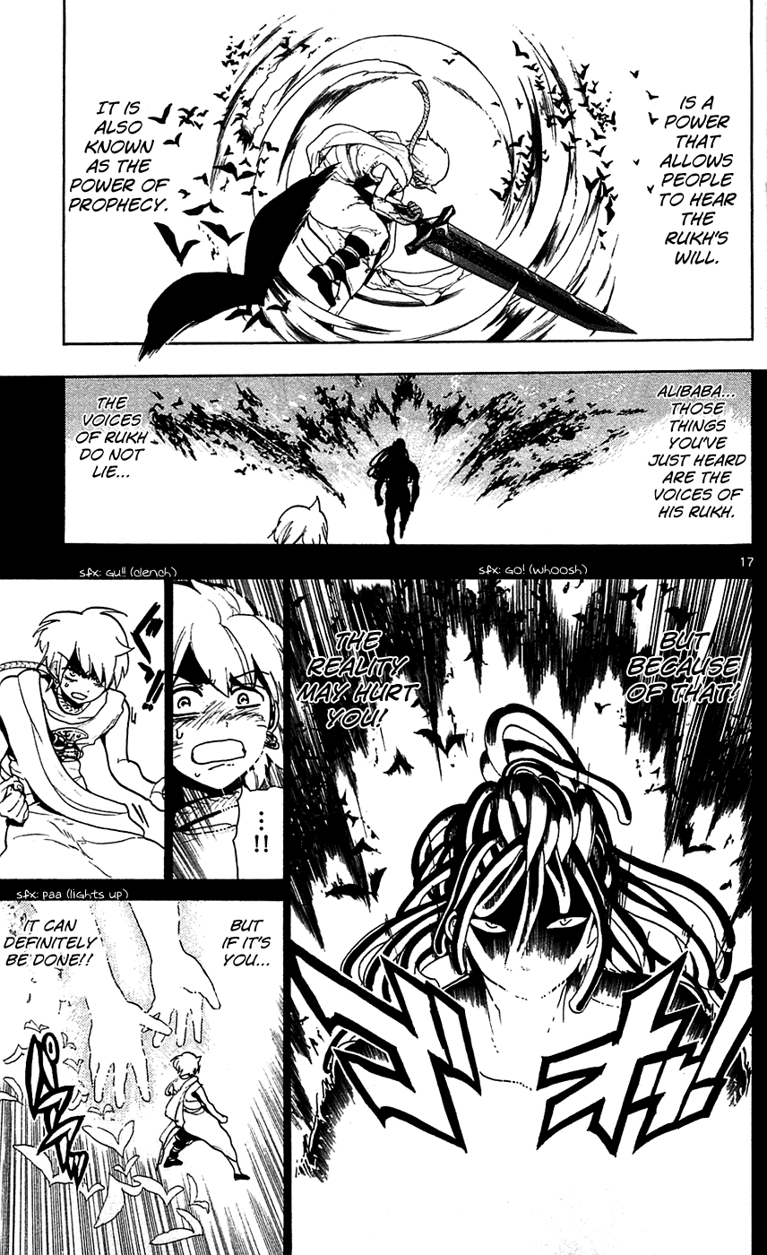 Magi - Labyrinth of Magic Chapter 73 page 19 - Chapter 73: Rukh's Will