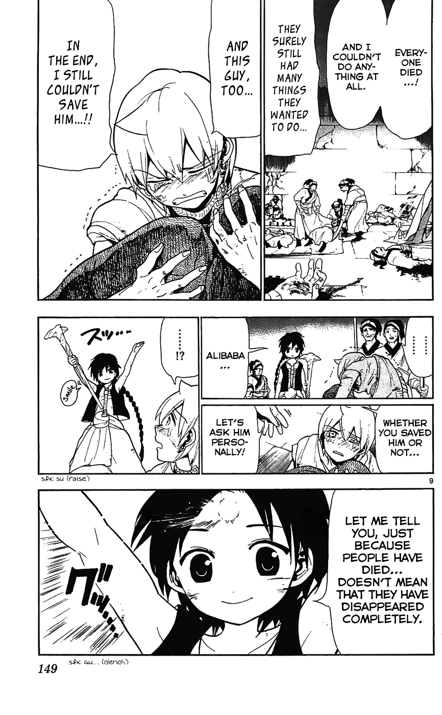 Magi - Labyrinth of Magic Chapter 76 page 10 - Chapter 76: Smile