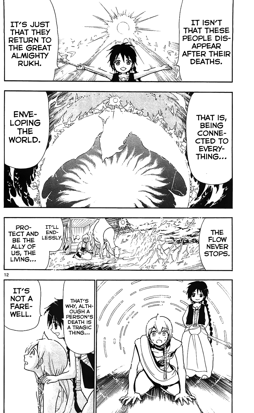 Magi - Labyrinth of Magic Chapter 76 page 13 - Chapter 76: Smile