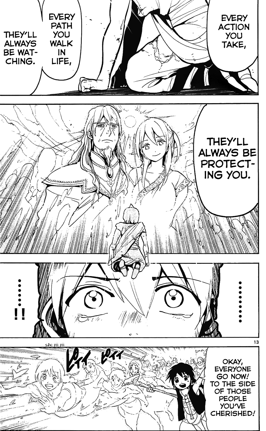 Magi - Labyrinth of Magic Chapter 76 page 14 - Chapter 76: Smile