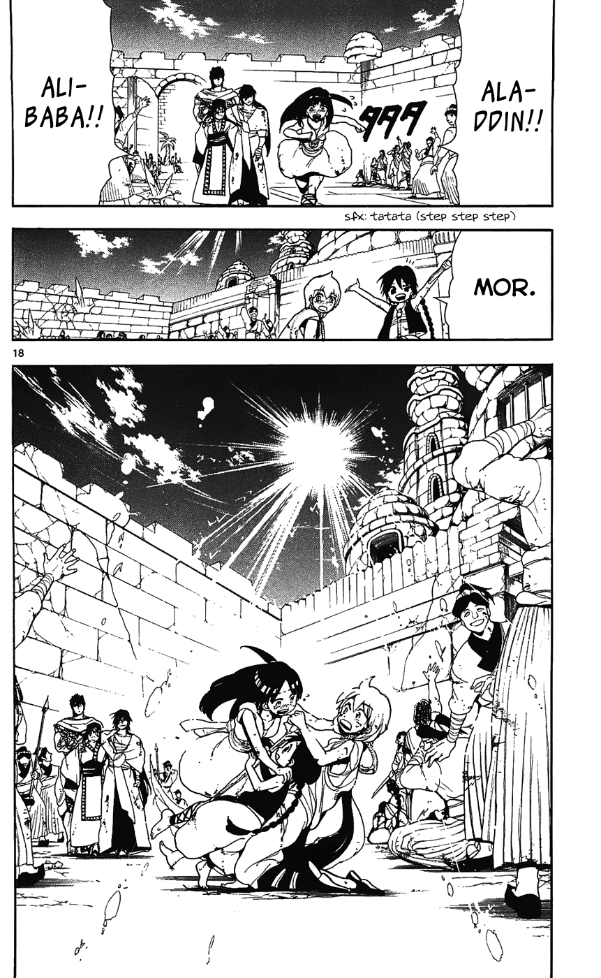 Magi - Labyrinth of Magic Chapter 76 page 19 - Chapter 76: Smile