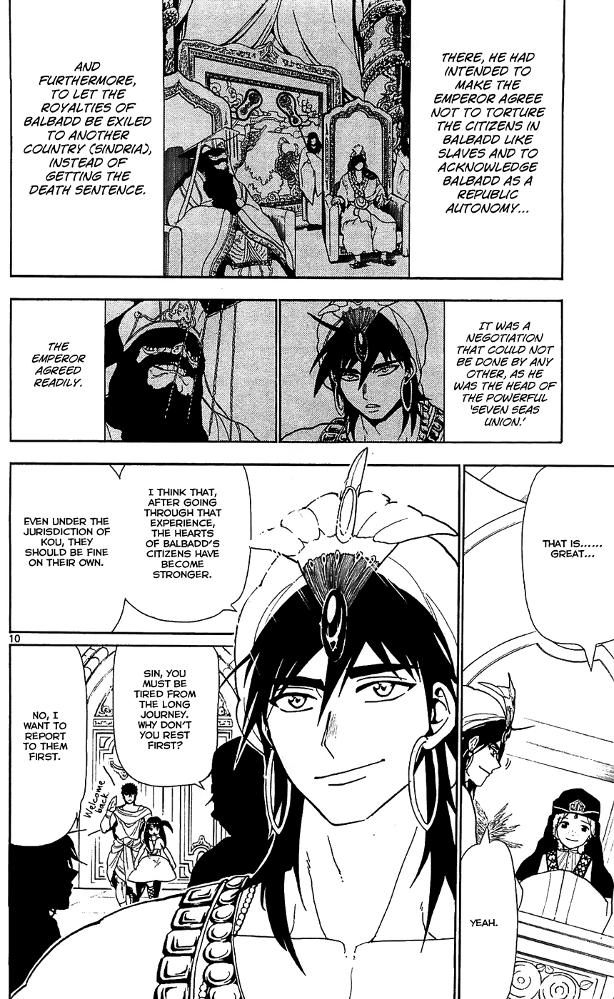 Magi - Labyrinth of Magic Chapter 77 page 11 - Chapter 77: Sindria Kingdom