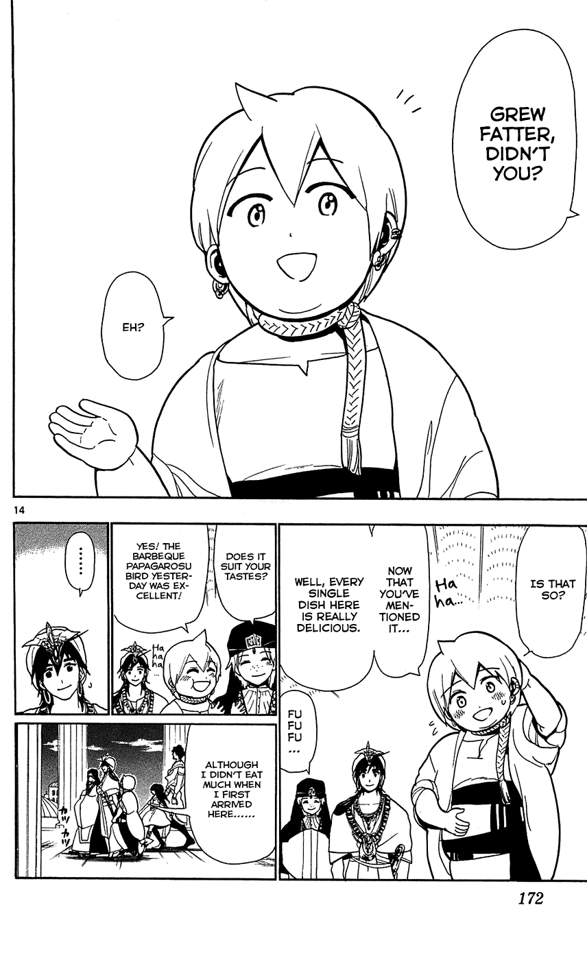 Magi - Labyrinth of Magic Chapter 77 page 15 - Chapter 77: Sindria Kingdom